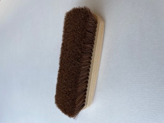 Brosse crin de cheval naturel 21cm 