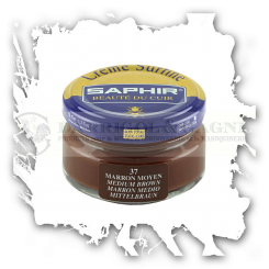 Pommadier SAPHIR MARRON MOYEN 37 pot de 50ml 